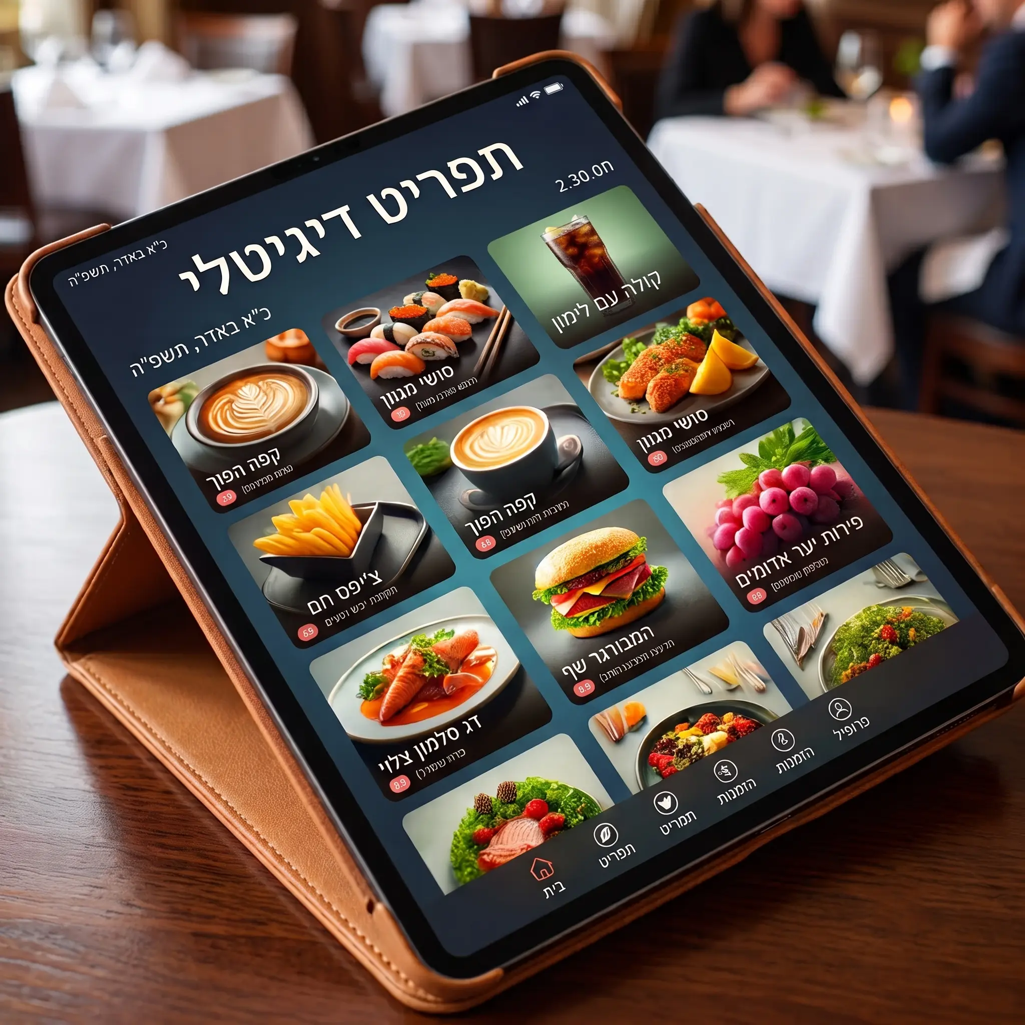 תפריטים שלנו